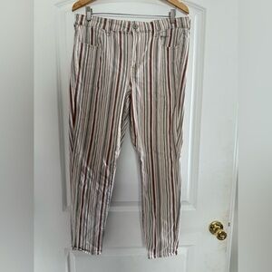 American Eagle Hi-Rise Striped Jeggings